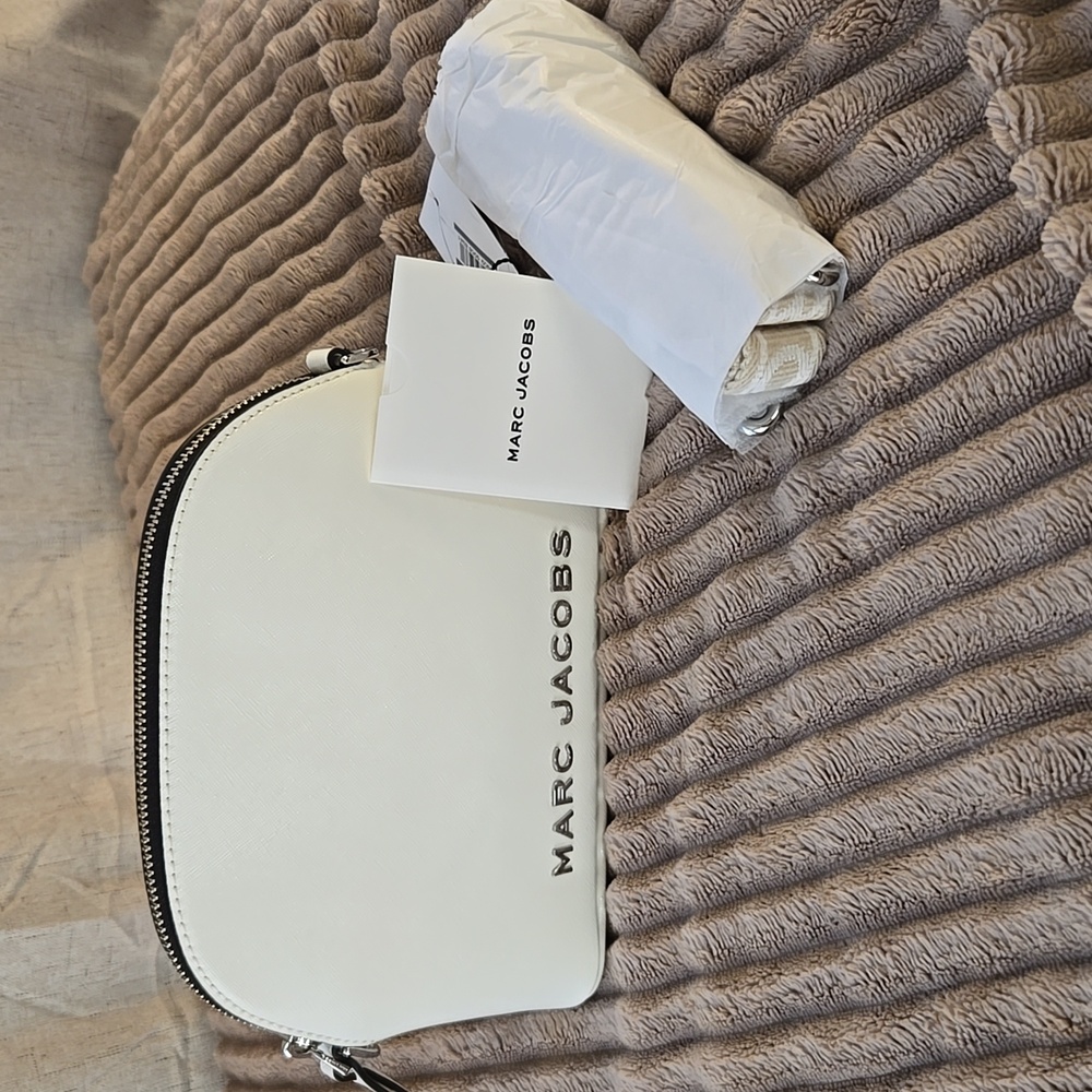 Marc Jacobs Trademarc Dome Small Crossbody Bag Color Cotton
